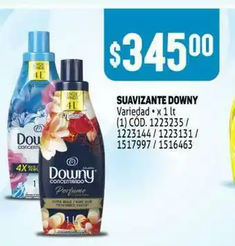 Makro Suavizante Downy z 1lt oferta