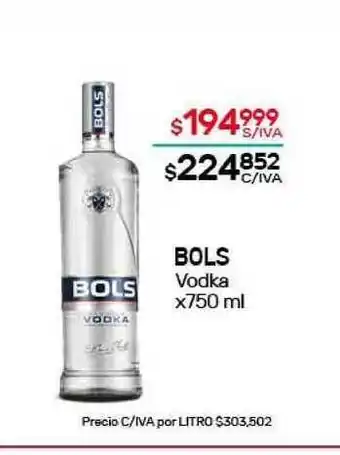 Nini Mayorista Bols Vodka x750 ml oferta