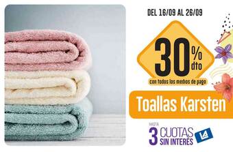 Toallas Karsten