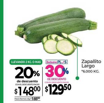 La Anonima Zapallito Largo oferta