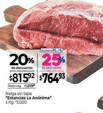 La Anonima Nalga Sin Tapa oferta