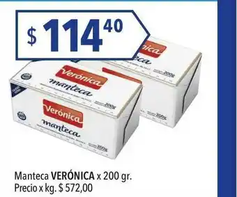 Hergo Manteca Verónica x 200gr oferta