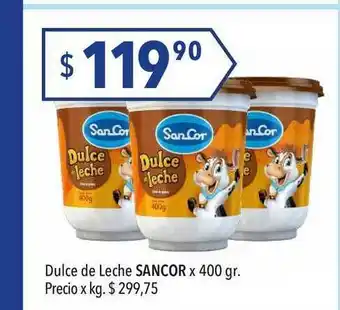 Hergo Dulce De Leche Sancor x 400gr oferta