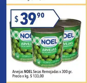 Hergo Arvejas Noel Secas Remojadas x 300gr oferta
