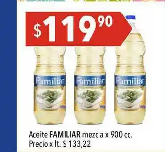 Hergo Aceite Familiar Mezcla x 900cc oferta