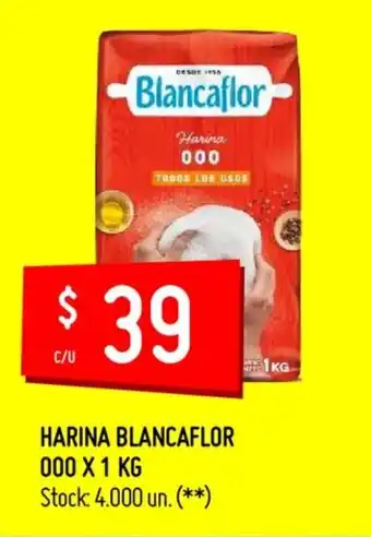 Changomas Harina Blancaflor 000 x 1 kg oferta