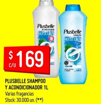 Changomas Plusbelle Shampoo y Acondicionador 1l oferta