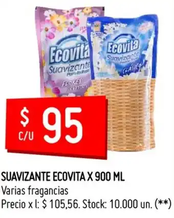 Changomas Ecovita Suavizante x 900 ml oferta