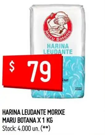 Changomas Harina Leudante Morixe Maru Botana x 1 kg oferta