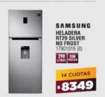 Bringeri Samsung Heladera RT29 Silver No Frost oferta