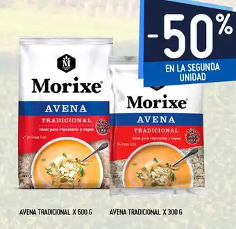 Changomas Morixe Avena Tradicional x 600/300 g oferta