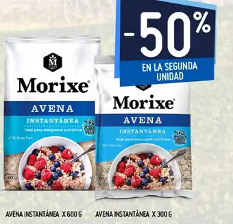 Changomas Morixe Avena Instantánea x 600/300 g oferta