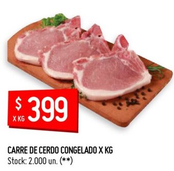 Changomas Carre De Cerdo Congelado oferta