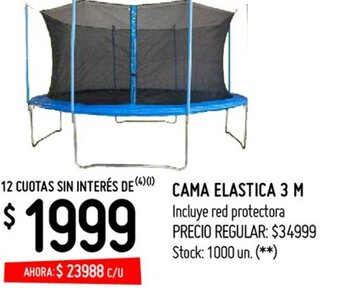 Changomas Cama Elastica 3 M oferta