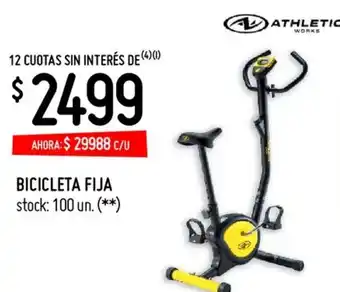 Changomas Athletic Works Bicicleta Fija oferta