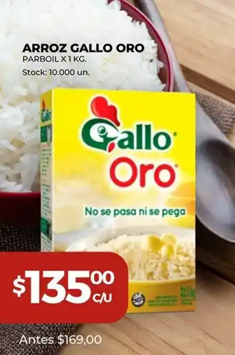 Super MAMI Arroz Gallo Oro x 1 kg oferta