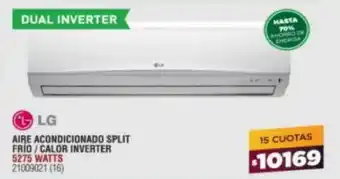 LG Aire Acondicionado Split Frío / Calor Inverter 5275 watts