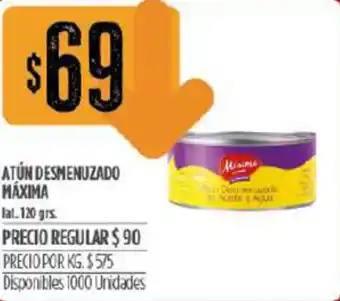 Supermercados Vea Atún Desmenuzado Máxima 120 grs oferta