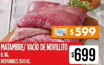 Supermercados Vea Matambre/ Vacío De Novillito oferta