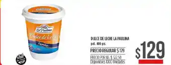 Supermercados Vea La Paulina Dulce De Leche 400 grs oferta