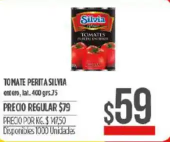 Supermercados Vea Silvia Tomate Perita 400 grs oferta