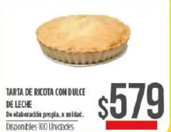 Supermercados Vea Tarta De Ricota Con Dulce De Leche oferta