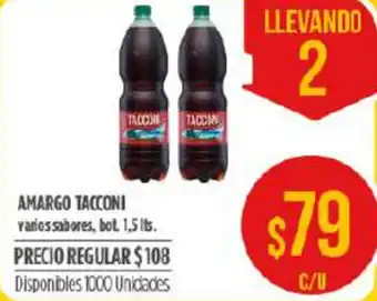 Supermercados Vea Tacconi Amargo 1.5 lts oferta