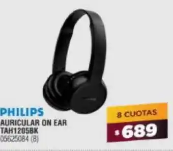 Bringeri Philips Auricular on Ear TAH1205BK oferta
