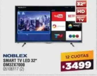 Noblex Smart TV Led 32" DM32X7000