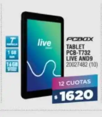 Bringeri PCBOX Tablet PCB-T732 Live AND9 oferta