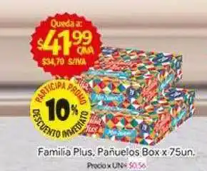 Medamax Familia Plus, Pañuelos Box x 75un. oferta