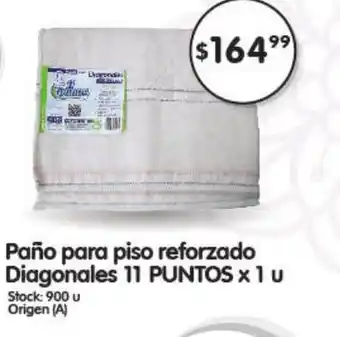 Supermercados Buenos Días Puntos Paño para piso reforzado x 1u oferta
