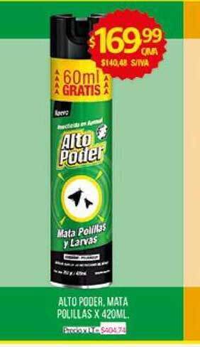 Alto Poder Mata Polillas x 420ml