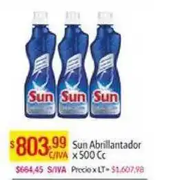 Sun Abrillantador x 500 Cc