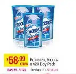 Procenex Vidrios x 420 Doy Pack