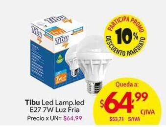 Medamax Tibu Led Lamp. Led E27 7W Luz Fria oferta