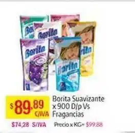 Medamax Borita Suavizante x 900 D/p vs Fragancias oferta