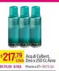 Medamax Acq. di Colbert Deo Aero x 250 Cc oferta