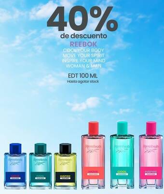 Changomas REEBOK EDT 100 ML oferta