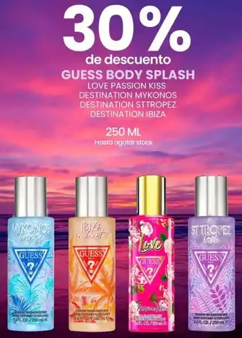 Changomas GUESS BODY SPLASH 250ML oferta