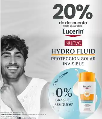 Changomas Eucerin HYDRO FLUID PROTECCIÓN SOLAR INVISIBLE oferta