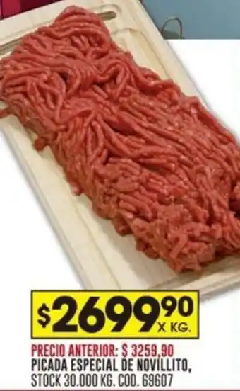 Coto PICADA ESPECIAL DE NOVÍLLITO oferta