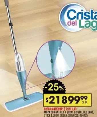 Coto MOPA CON GATILLO Y SPRAY CRISTAL DEL LAGO oferta