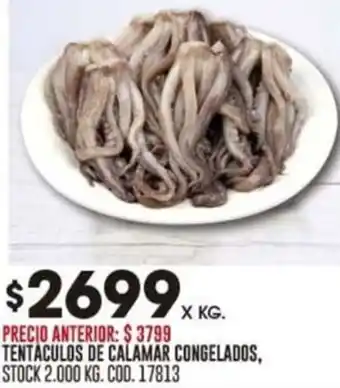 Coto TENTACULOS DE CALAMAR CONGELADOS oferta