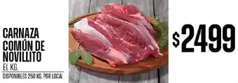 Supermercados Vea CARNAZA COMÚN DE NOVILLITO oferta