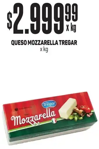 Makro QUESO MOZZARELLA TREGAR x kg oferta