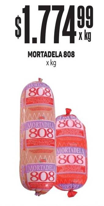 Makro MORTADELA 808 x kg oferta