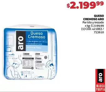 Makro QUESO CREMOSO ARO oferta