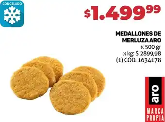 Makro MEDALLONES DE MERLUZA ARO x 500gr oferta