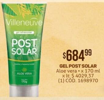 Makro GEL POST SOLAR Aloe vera x 170 ml oferta